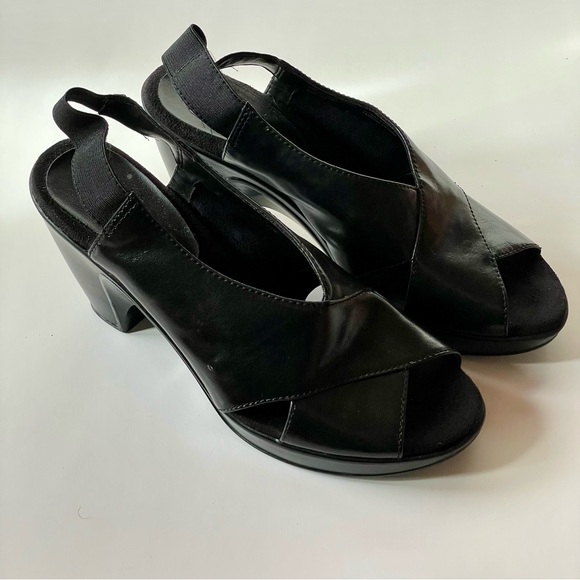 A2 by AEROSOLES Women’s High Heel Open Toe Black Shoes Size 8 - Picture 3 of 15